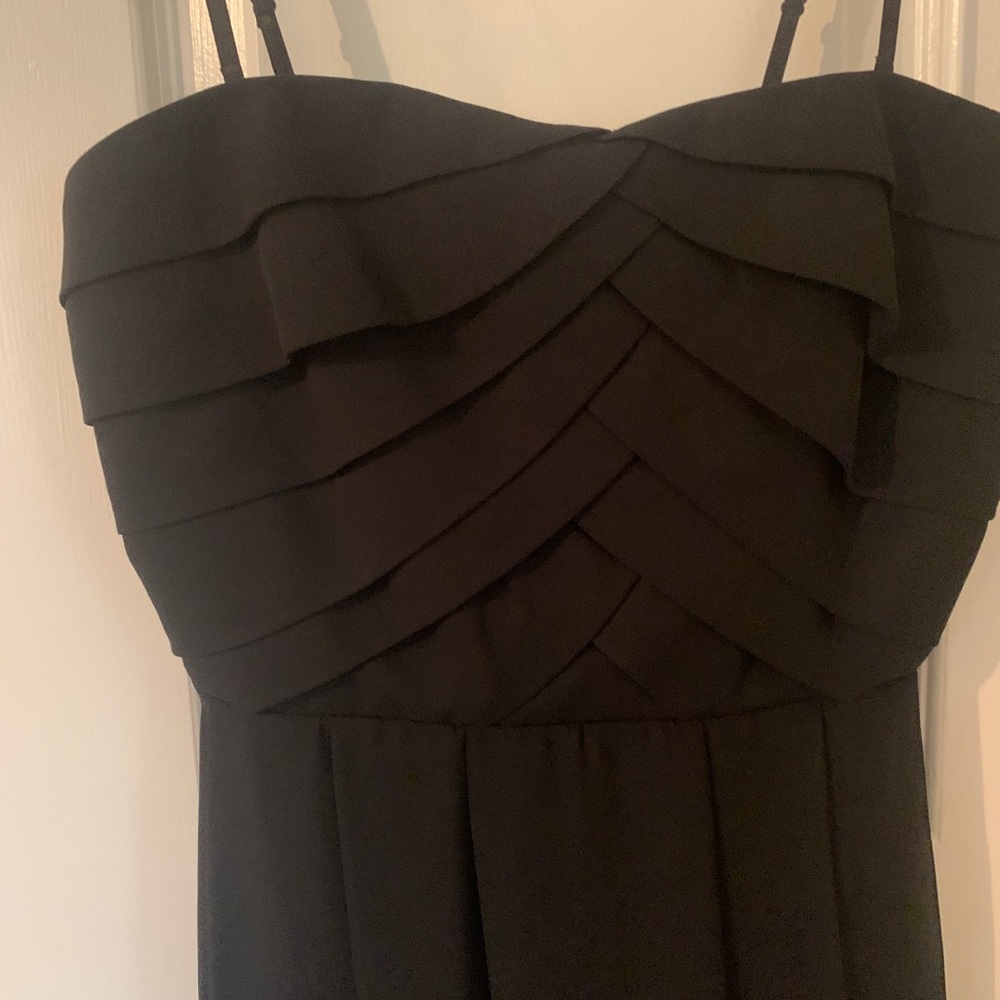 Mini black cocktail dress